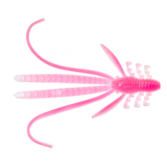 Gunki Naiad 7 cm Pink Sugar in de groep Kunstaas / Softbaits / Craws & Creaturebaits / Creaturebaits bij Sportfiskeprylar.se (29-31957)