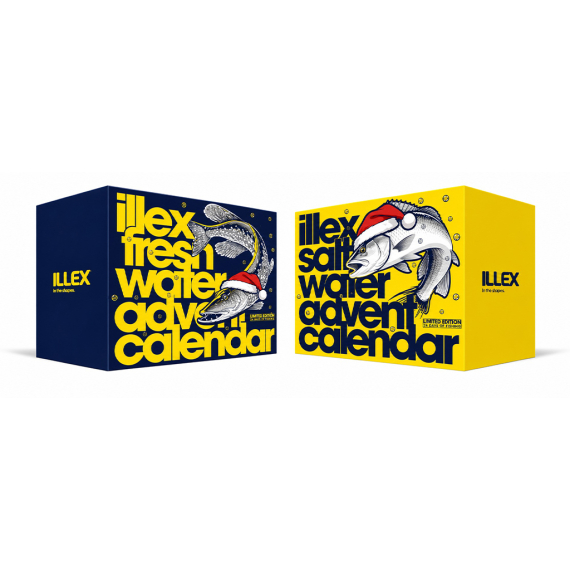 Illex Advent Calendar Fresh Water 2026 in de groep Andere / Geschenken En Geschenkgidsen / Adventskalender bij Sportfiskeprylar.se (29-53941)