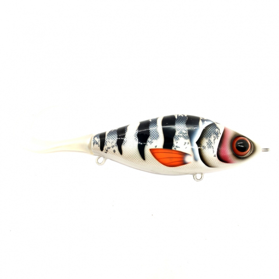 Trueglide Guppie, 13,5cm, 120gr - Silver Koi- Pearl White in de groep Kunstaas / Jerkbaits bij Sportfiskeprylar.se (29-EG208-C778)