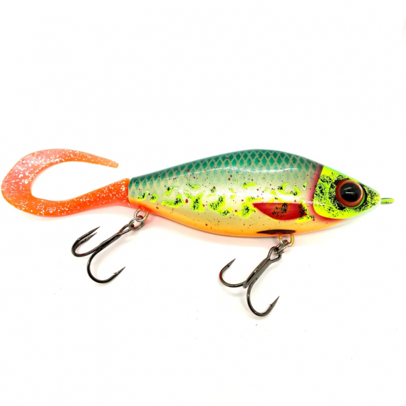 Trueglide Guppie Jr, 11cm, 70gr - The Saint - Gold/Gold glitter in de groep Kunstaas / Jerkbaits bij Sportfiskeprylar.se (29-EG208A-C780F)