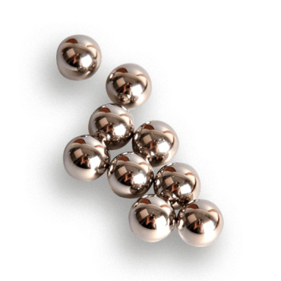 Strike Pro Catchy Spare Stainless Balls - 9pcs in de groep Haken & Terminal Tackle / Lood en gewichten bij Sportfiskeprylar.se (29-EG230-RS)