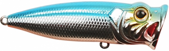 Pike Pop 9cm, 23gr, Blue Silver OB in de groep Kunstaas / Topwater kunstaas bij Sportfiskeprylar.se (29-SH002D-626E)