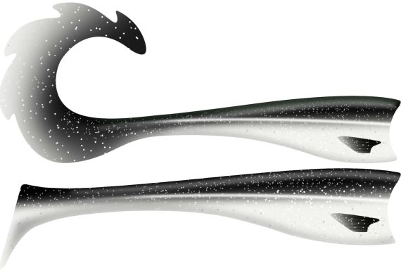 Hali Bandit 360gr, Coalfish Pearl in de groep Kunstaas / Kunstaas voor zeevissen / Softbaits voor zeevissen bij Sportfiskeprylar.se (29-SP078SW-204)