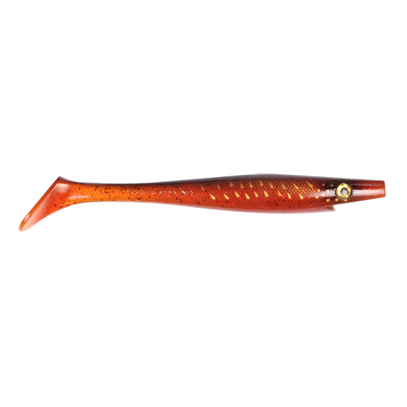 Pig Shad, 23cm, 90g - Red Motoroil Pike UV in de groep Kunstaas / Softbaits / Snoek Softbaits bij Sportfiskeprylar.se (29-SP172A-143)