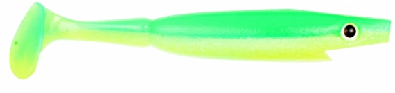 Piglet Shad 10cm (6-pak) - Limetreuse in de groep Kunstaas / Softbaits / Baars Softbaits & Snoekbaars Softbaits bij Sportfiskeprylar.se (29-SP172E-C012)