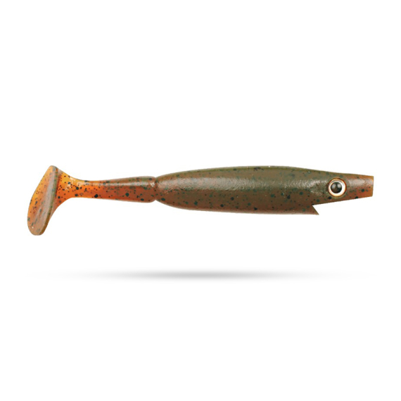 Piglet Shad 10cm (6-pak) - Motor Oil Pepper in de groep Kunstaas / Softbaits / Baars Softbaits & Snoekbaars Softbaits bij Sportfiskeprylar.se (29-SP172E-C017)