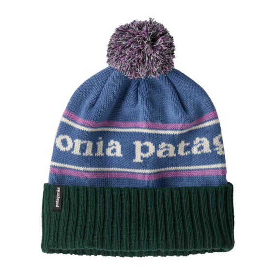 Patagonia Powder Town Beanie Park Stripe: Barnacle Blue in de groep Kleding & Schoenen / Petten, mutsen en overig / Mutsen & Hoeden bij Sportfiskeprylar.se (29187-PKSB-ALL)