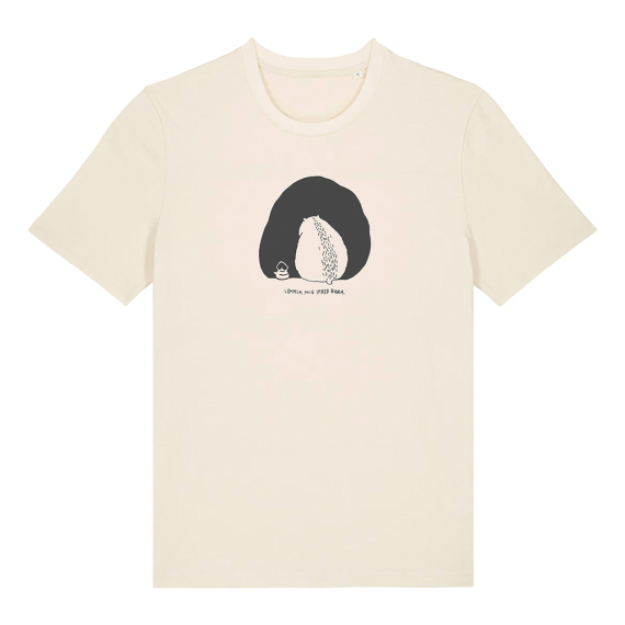 Lemmel T-Shirt Lemmla mig ifred - Nature white in de groep Kleding & Schoenen / Kleding / T-shirts bij Sportfiskeprylar.se (3010116-7134r)