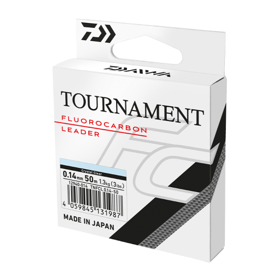 Daiwa Tournament FC in de groep Haken & Terminal Tackle / Voor zeevissen en materiaal voor onderlijnen / Onderlijnmateriaal / Onderlijnmateriaal Fluorocarbon bij Sportfiskeprylar.se (32-216615r)