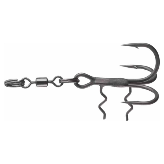 Daiwa Prorex Head Assist Treble Hook Swiveled in de groep Haken & Terminal Tackle / Stingers & Stinger-accessoires / Stingers bij Sportfiskeprylar.se (32-222587r)