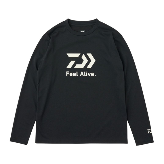 Daiwa Clean Ocean Long Sleeve Shirt Black in de groep Kleding & Schoenen / Kleding / Truien / T-shirts met lange mouwen bij Sportfiskeprylar.se (32-224520r)