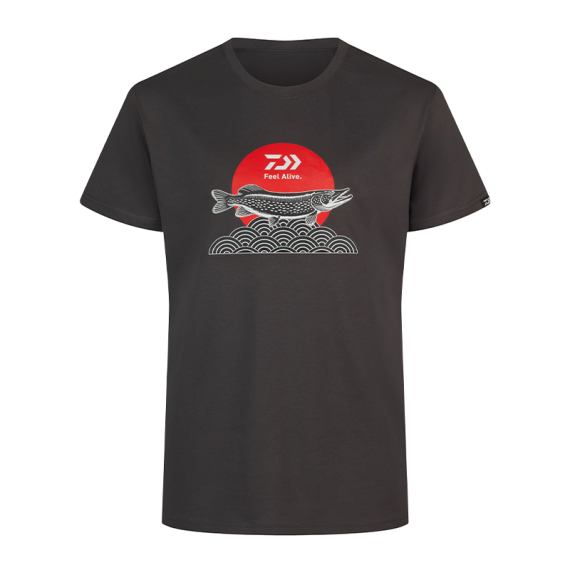 Daiwa T-Shirt Japan Pike in de groep Kleding & Schoenen / Kleding / T-shirts bij Sportfiskeprylar.se (32-228621r)