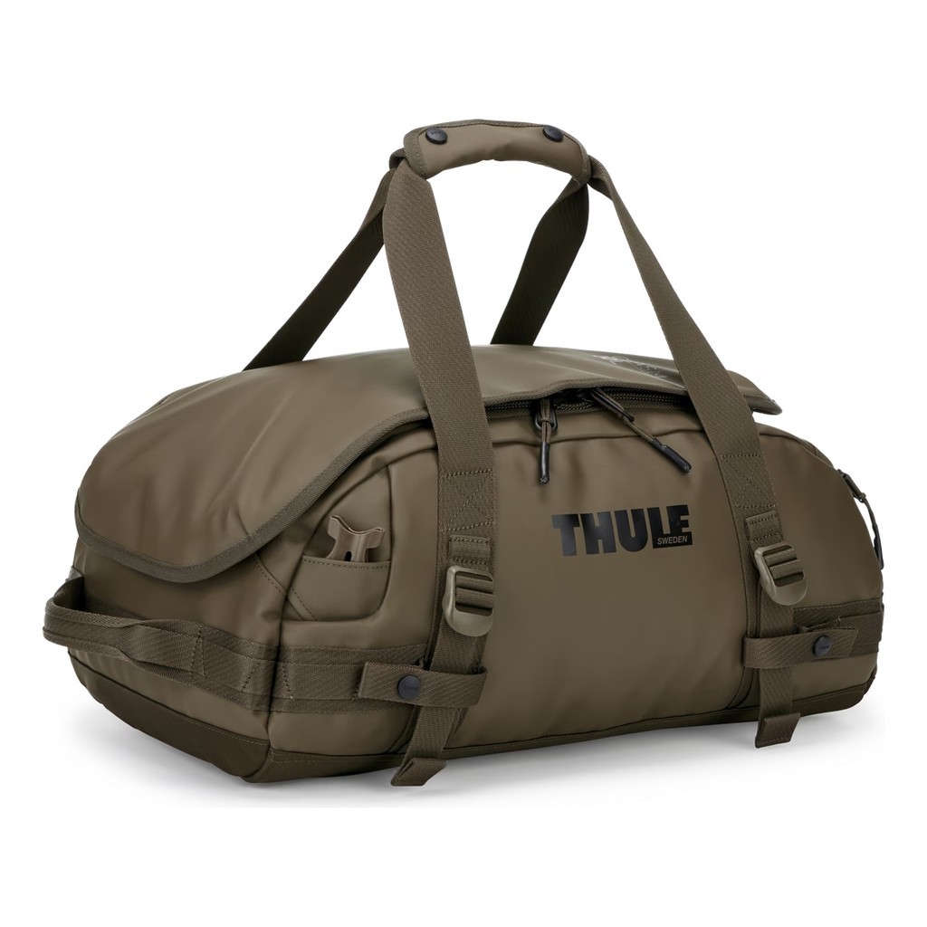 Thule Chasm Recycled Duffel 30L - Deep Khaki in de groep Opslag / Plunjezakken bij Sportfiskeprylar.se (3205587)