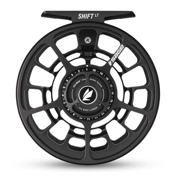 Sage Shift LT Fly Reel Stealth in de groep Reels / Vliegvisreels & extra spoelen / Vliesvisreels bij Sportfiskeprylar.se (322-4300R3402r)