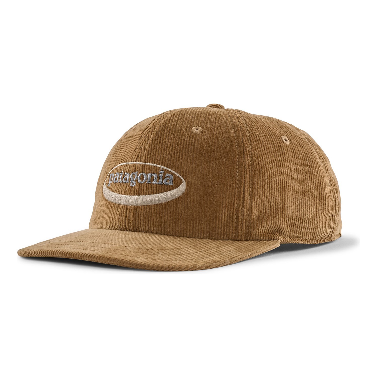 Patagonia Corduroy Cap \'95 Oval Logo: Coriander Brown in de groep Kleding & Schoenen / Petten, mutsen en overig / Petten / Dad caps bij Sportfiskeprylar.se (33535-OLCB-ALL)