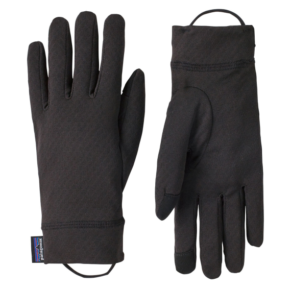 Patagonia Cap MW Liner Gloves Black in de groep Kleding & Schoenen / Kleding / Handschoenen bij Sportfiskeprylar.se (34540-BLK-Lr)