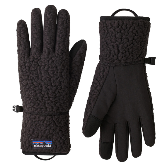 Patagonia Retro Pile Gloves Black in de groep Kleding & Schoenen / Kleding / Handschoenen bij Sportfiskeprylar.se (34585-BLK-Lr)