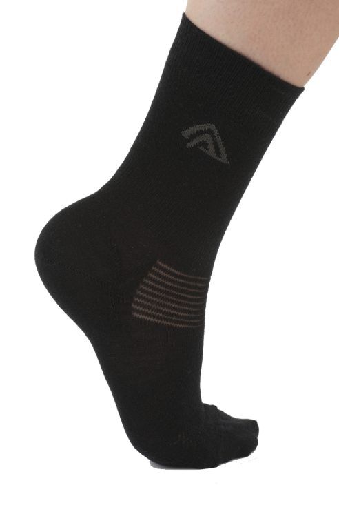 Aclima Wool Liner Socks, 36-39 Black in de groep Kleding & Schoenen / Kleding / Onderkleding & Ondergoed / Sokken bij Sportfiskeprylar.se (356053001-27)
