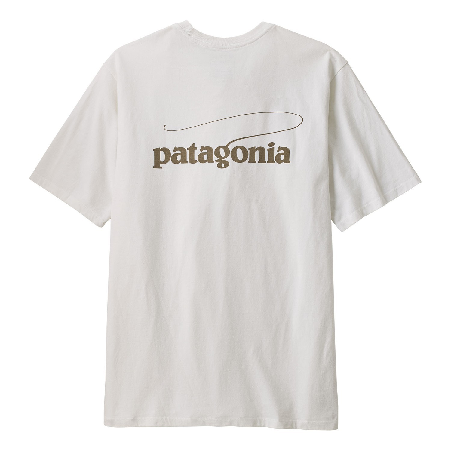 Patagonia M\'s Casting Logo Responsibili-Tee FBWI in de groep Kleding & Schoenen / Kleding / T-shirts bij Sportfiskeprylar.se (37811-FBWI-XXLr)