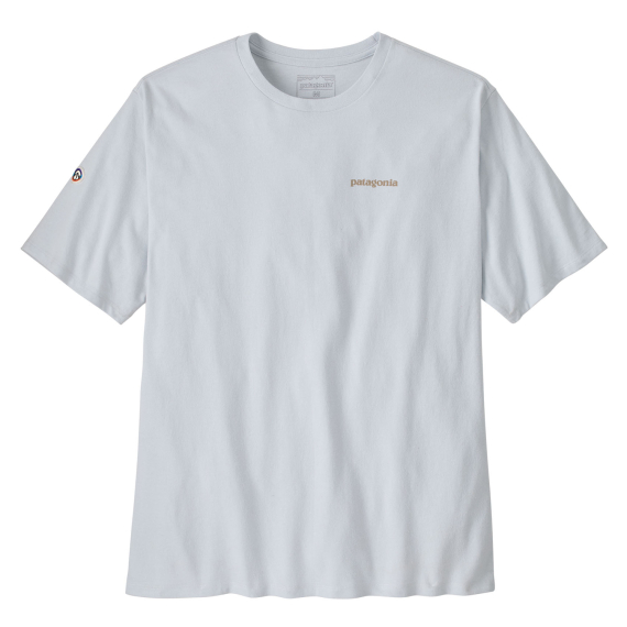 Patagonia M\'s Fitz Roy Icon Responsibili-Tee WHI in de groep Kleding & Schoenen / Kleding / T-shirts bij Sportfiskeprylar.se (37838-WHI-Lr)