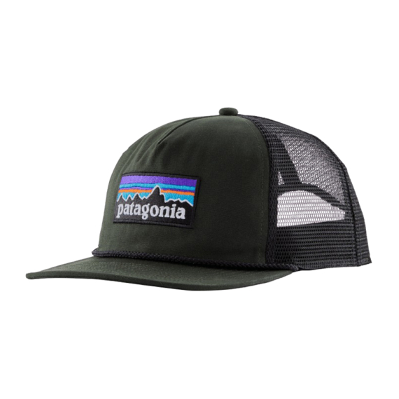 Patagonia Airfarer Cap P-6 Logo: Old Growth Green in de groep Kleding & Schoenen / Petten, mutsen en overig / Petten / Truckerpetten bij Sportfiskeprylar.se (37996-POGN-ALL)