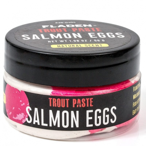 Fladen Trout Bait Paste Floating 42g - Cotton Candy/Salmon Eggs in de groep Kunstaas / Boilies, Haakaas & Grondaas / Pasta & Foreldeeg bij Sportfiskeprylar.se (38-0105)
