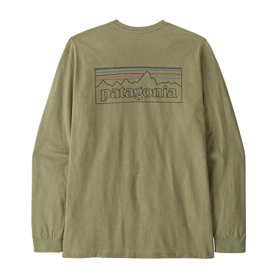 Patagonia M\'s L/S P-6 Logo Responsibili-Tee POGM in de groep Kleding & Schoenen / Kleding / T-shirts bij Sportfiskeprylar.se (38518-POGM-Lr)