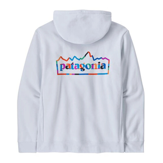 Patagonia Unity Fitz Uprisal Hoody White in de groep Kleding & Schoenen / Kleding / Truien / Hoodies bij Sportfiskeprylar.se (39694-WHI-Sr)