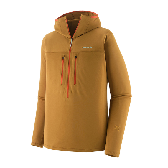 Patagonia M\'s R1 Ultralight Hoody BCBN in de groep Kleding & Schoenen / Kleding / Truien / Hoodies bij Sportfiskeprylar.se (40035-BCBN-Lr)