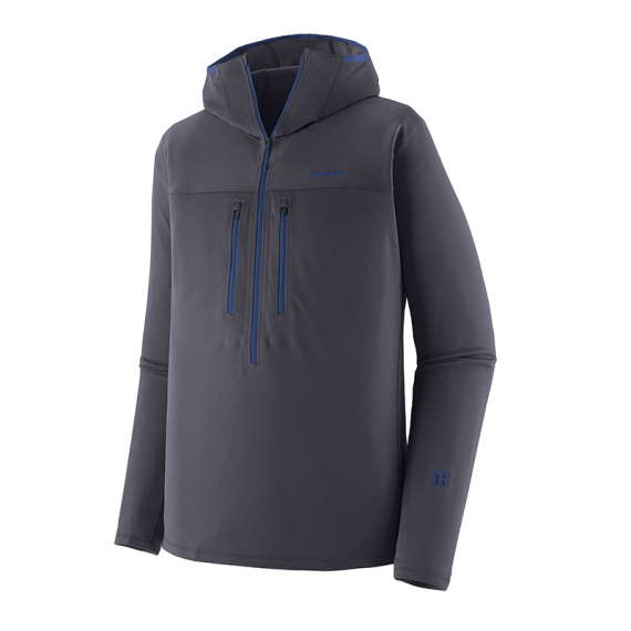Patagonia M\'s R1 Ultralight Hoody Smolder Blue in de groep Kleding & Schoenen / Kleding / Truien / Hoodies bij Sportfiskeprylar.se (40035-SMDB-Lr)