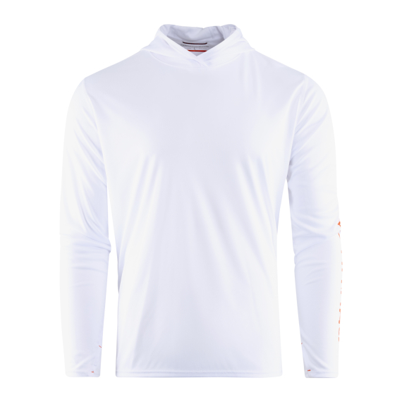 Grundéns Tough Sun Hoodie White in de groep Kleding & Schoenen / Kleding / Truien / Hoodies bij Sportfiskeprylar.se (40113-100-0014r)