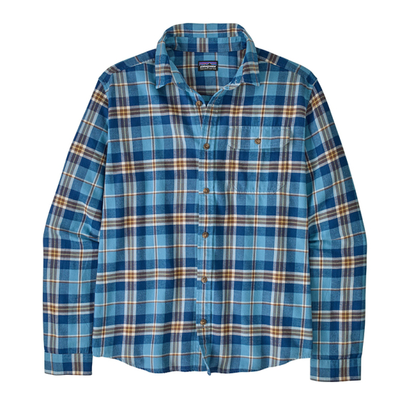 Patagonia M\'s L/S LW Fjord Flannel Shirt PSHB in de groep Kleding & Schoenen / Kleding / Overhemden bij Sportfiskeprylar.se (42410-PSHB-Lr)