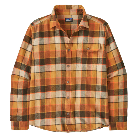 Patagonia M\'s L/S LW Fjord Flannel Shirt ROTB in de groep Kleding & Schoenen / Kleding / Overhemden bij Sportfiskeprylar.se (42410-ROTB-Lr)