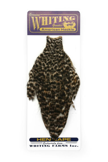 Whiting American Hen Cape in de groep Haken & Terminal Tackle / Vliegvis bindmateriaal / Vliegbindmateriaal / Veren & Capes / Capes & Saddles bij Sportfiskeprylar.se (42801008r)