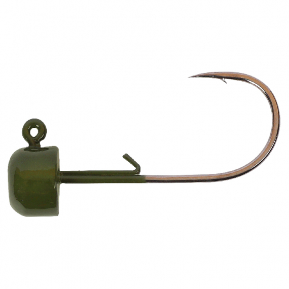 Owner Block Jig Head Green Pumpkin in de groep Haken & Terminal Tackle / Jigkoppen / Ned Rig Jigkoppen bij Sportfiskeprylar.se (44-4151GP-021r)