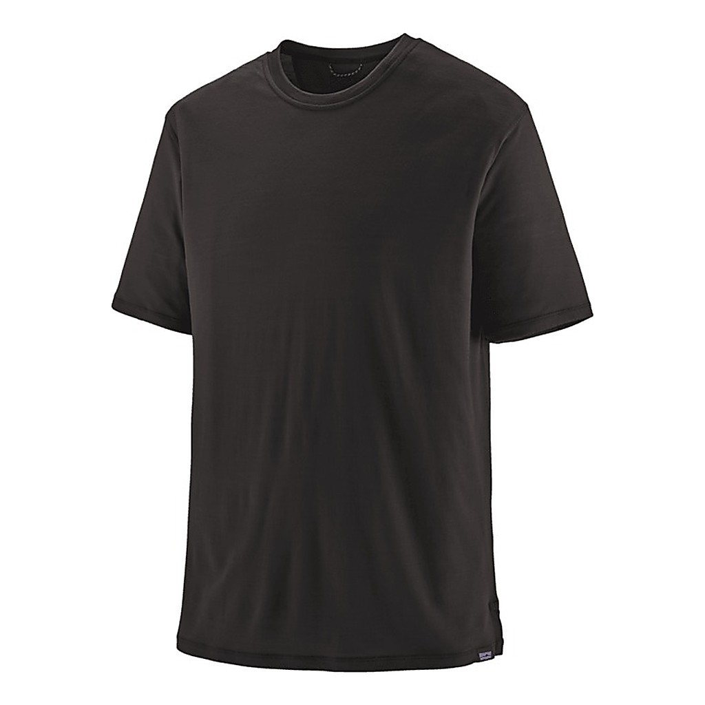 Patagonia M\'s Cap Cool Merino Blend Shirt BLK in de groep Kleding & Schoenen / Kleding / T-shirts bij Sportfiskeprylar.se (44575-BLK-XXLr)