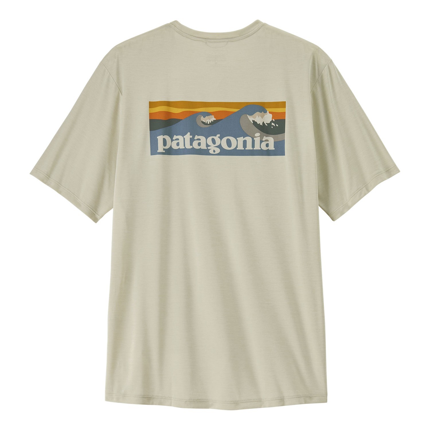 Patagonia M\'s Cap Cool Daily Shirt - Boardshort Logo DYWH in de groep Kleding & Schoenen / Kleding / T-shirts bij Sportfiskeprylar.se (45481-DYWH-XXLr)