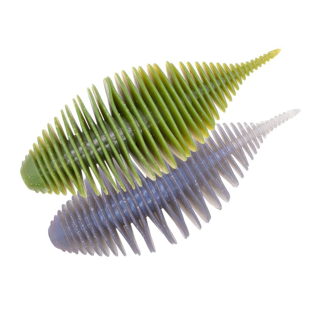 Geecrack Bellows Gill 2,8\'\' 7,1cm (6Pcs) - Water Melon Pro Blue in de groep Vismethoden / Werpend vissen / Kunstaas / Softbaits / Craws & Creaturebaits bij Sportfiskeprylar.se (4571473855900)