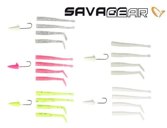 Savage Gear LRF Mini Sandeel Kit 25-pak in de groep Kunstaas / Kunstaaskits bij Sportfiskeprylar.se (47133)