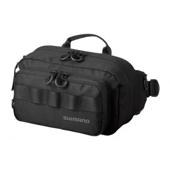 Shimano Hip Bag BW-021T M - Black in de groep Opslag / Tackle Tassen / Heuptassen bij Sportfiskeprylar.se (491770)