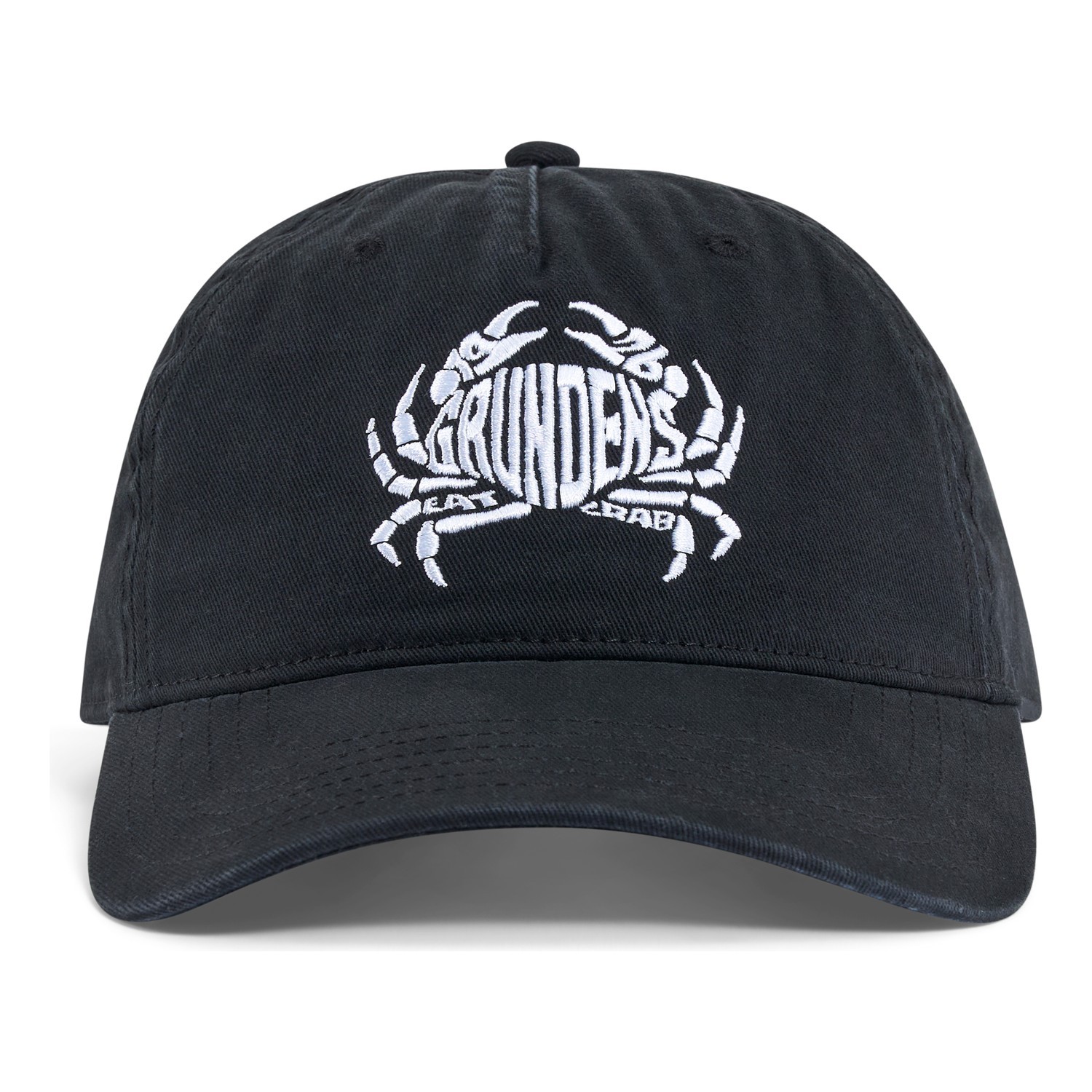 Grundéns Eat Your Words RX Trucker Black Crab Graphic in de groep Kleding & Schoenen / Petten, mutsen en overig / Petten / Truckerpetten bij Sportfiskeprylar.se (50000-065-0001)