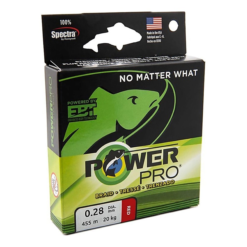 PowerPro 135m Vermillion red in de groep bij Sportfiskeprylar.se (5000042189DOr)