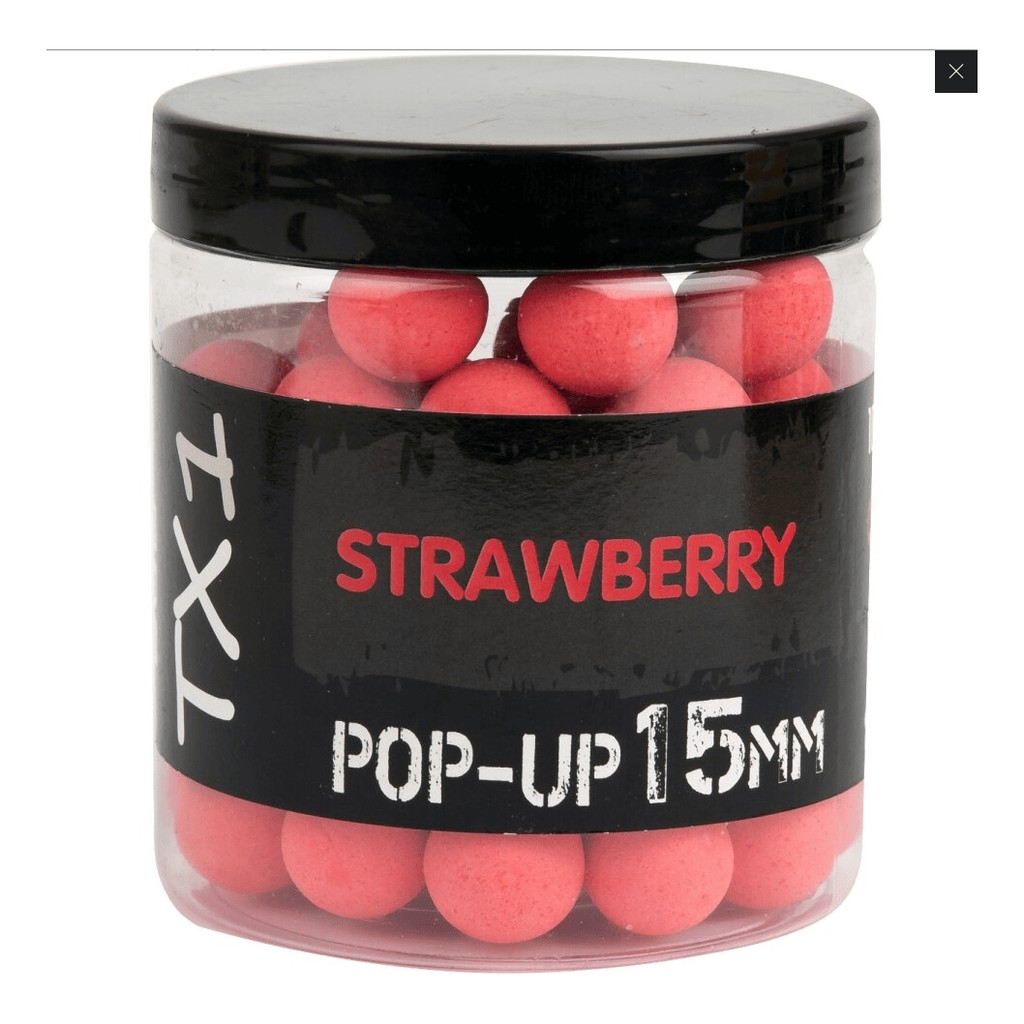 SHIMANO Bait TX1 Pop-up Strawberry Fluoro Red in de groep bij Sportfiskeprylar.se (5000074713DOr)