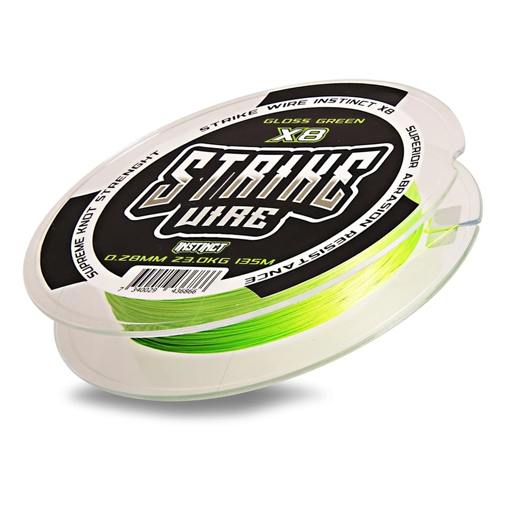 Strike Wire SW Instinct Braid in de groep Vismethoden / Werpend vissen / Lijnen / Gevlochten Lijnen bij Sportfiskeprylar.se (5000106586DOr)