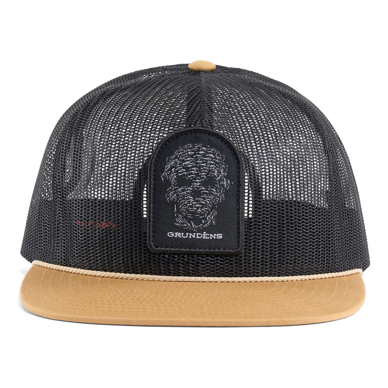 Grundéns Bait Ball Mesh Trucker Black/Khaki in de groep Kleding & Schoenen / Petten, mutsen en overig / Petten / Truckerpetten bij Sportfiskeprylar.se (50015-005-0001)