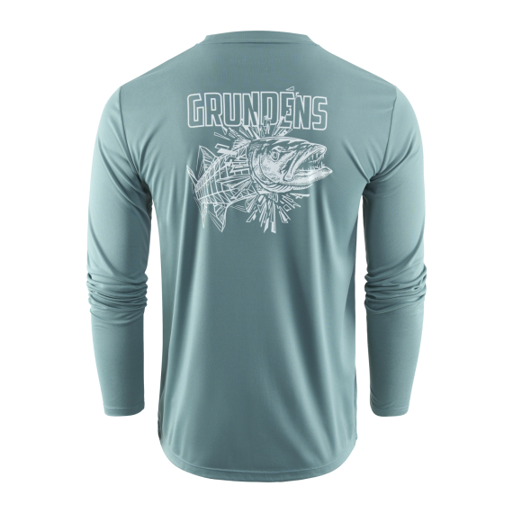 Grundéns Cuda LS Tech Tee Urchin in de groep Kleding & Schoenen / Kleding / T-shirts bij Sportfiskeprylar.se (50096-381-0014r)