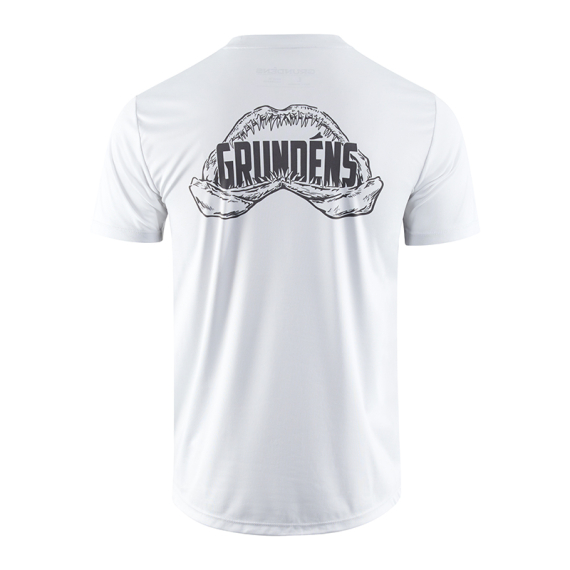 Grundéns Apex Predator SS Tech Tee Grey Mist in de groep Kleding & Schoenen / Kleding / T-shirts bij Sportfiskeprylar.se (50118-028-0014r)
