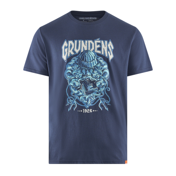 Grundéns Njord SS T-Shirt Dark Navy in de groep Kleding & Schoenen / Kleding / T-shirts bij Sportfiskeprylar.se (50171-425-0013r)
