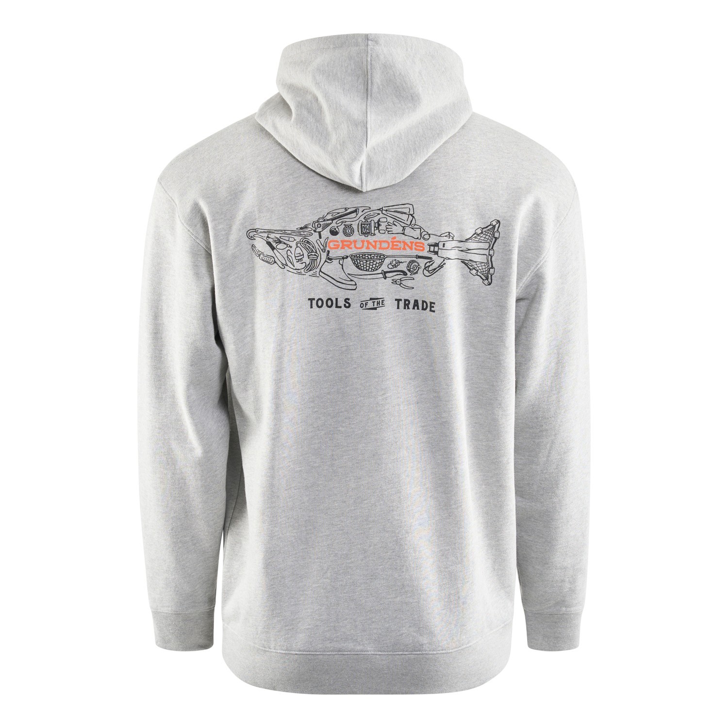 Grundéns Tools of the Trade Hoodie Athletic Heather in de groep Kleding & Schoenen / Kleding / Truien / Hoodies bij Sportfiskeprylar.se (50190-033-0013r)