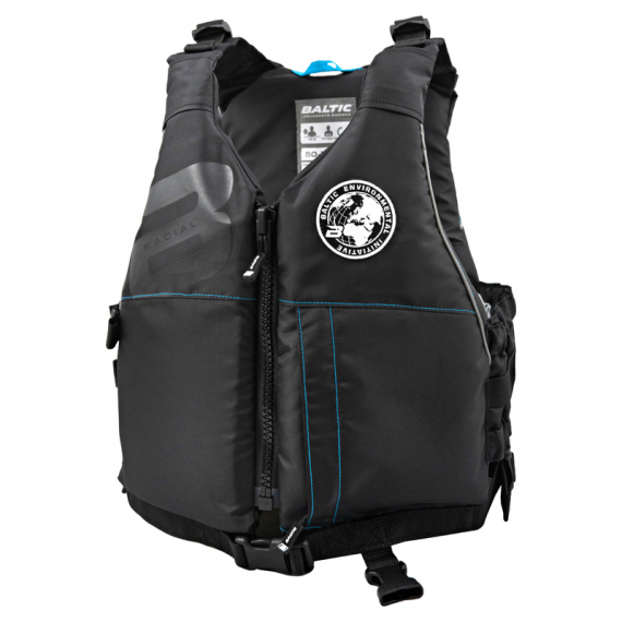 Baltic Radial E.I Black in de groep Kleding & Schoenen / Drijvende kleding / Reddingsvesten / Zeilen reddingsvesten bij Sportfiskeprylar.se (5021-000-2r)